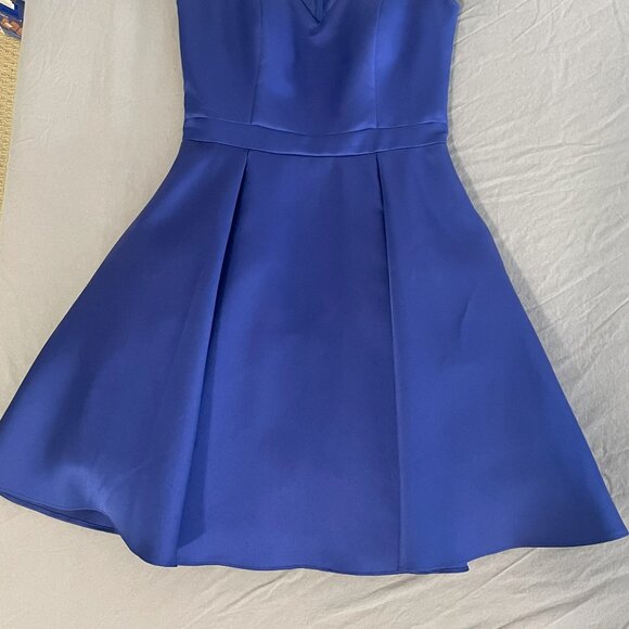 Womens Xscape Cocktail Dress Blue - Picture 2 of 6